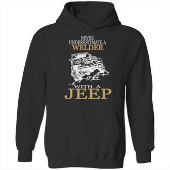 [154] Welder With A Jeep Tshirt Hoodie | Favorety CA